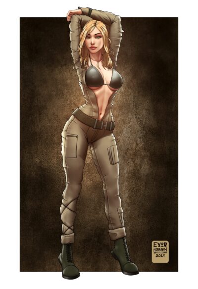 「メタルギアソリッド3 スネークイーター」に登場するエヴァ(EVA)のエロ画像